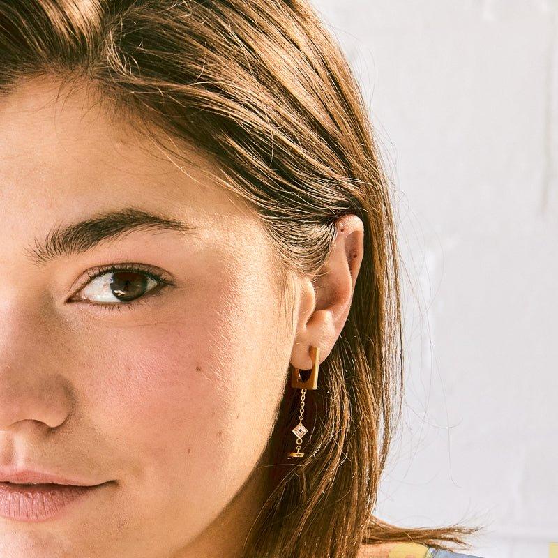 A dream, aloud earrings
