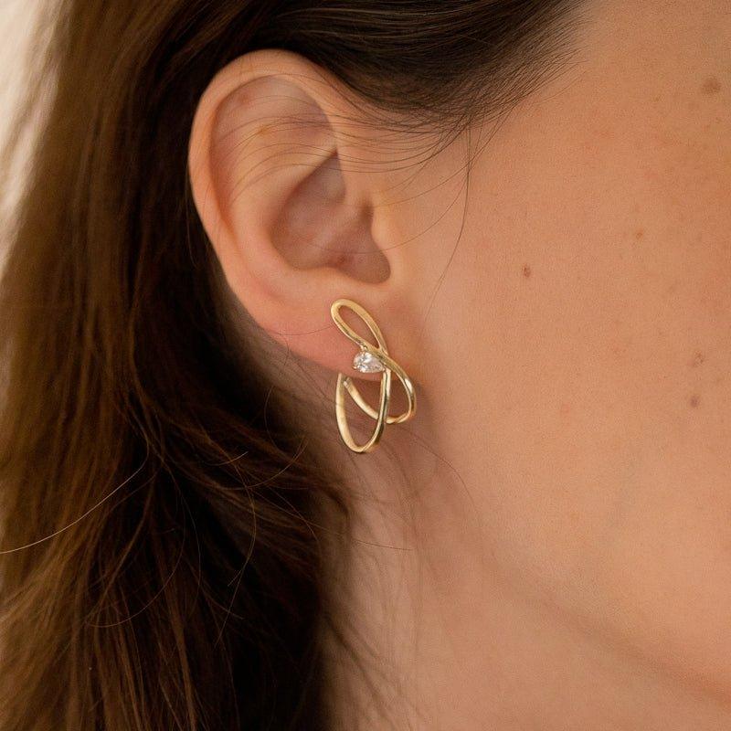 Beauty in the bloom earrings