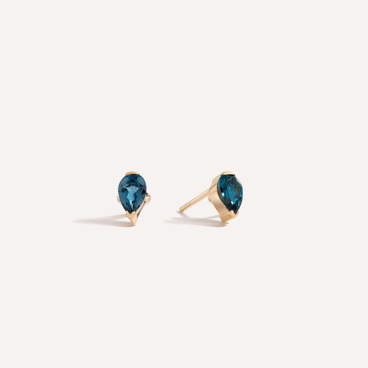 Dilly dallying pear stud earrings