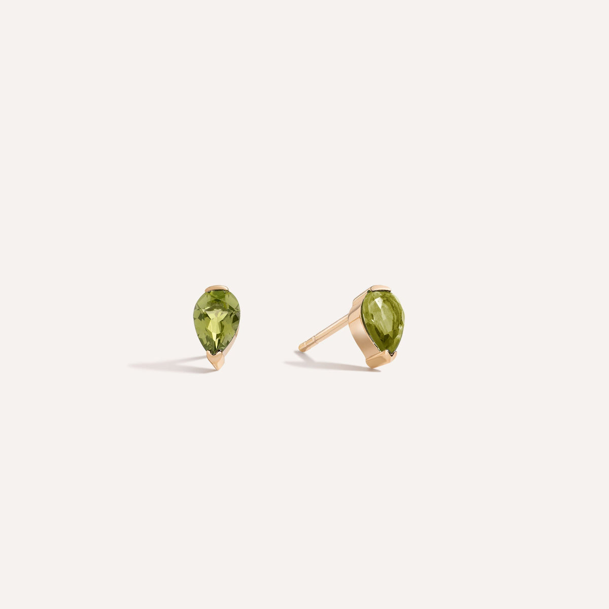 Dilly dallying pear stud earrings