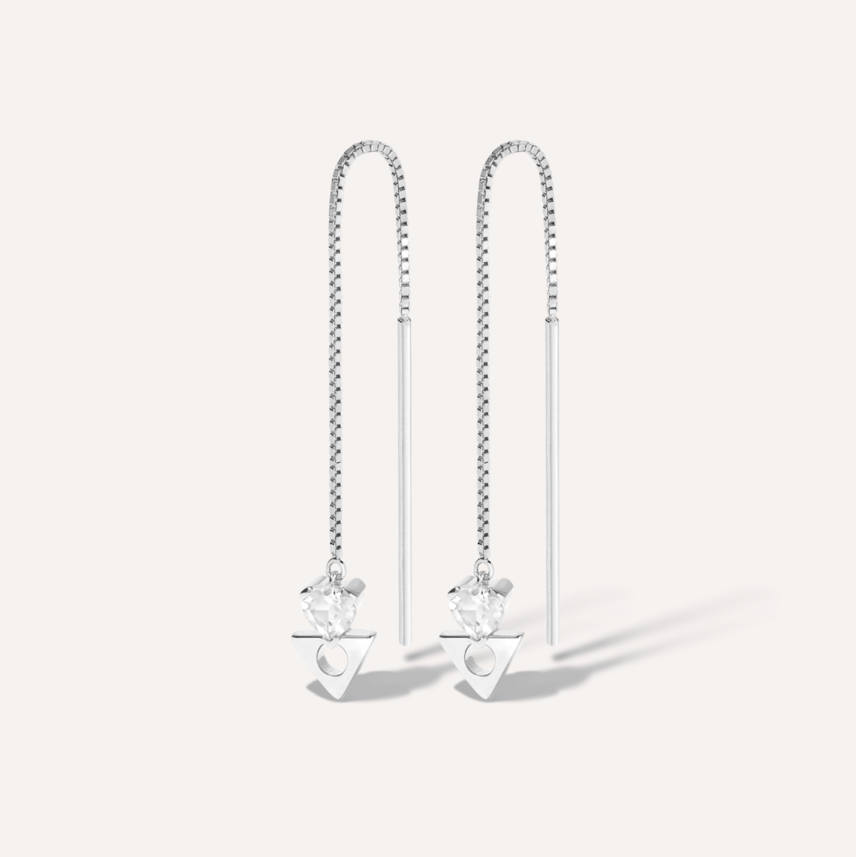Dreaming & believing threader earrings