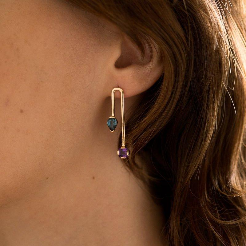 On my way to wonderland earrings
