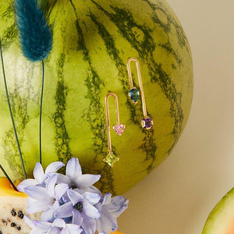 On my way to wonderland earrings