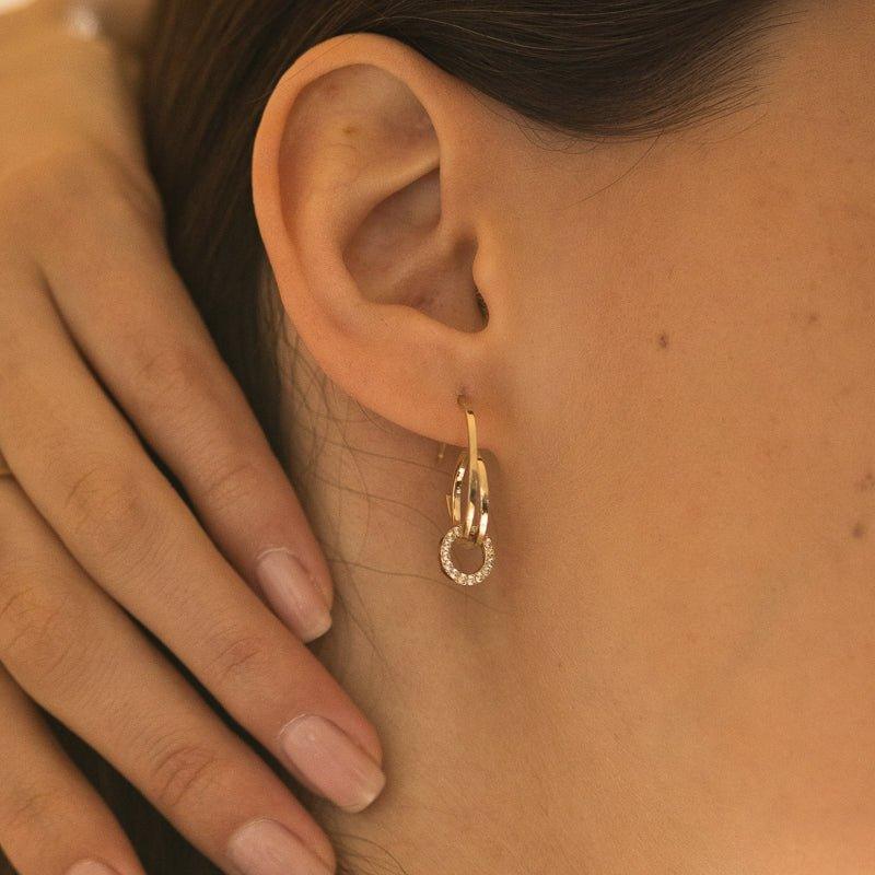 Rooftop dancing earrings